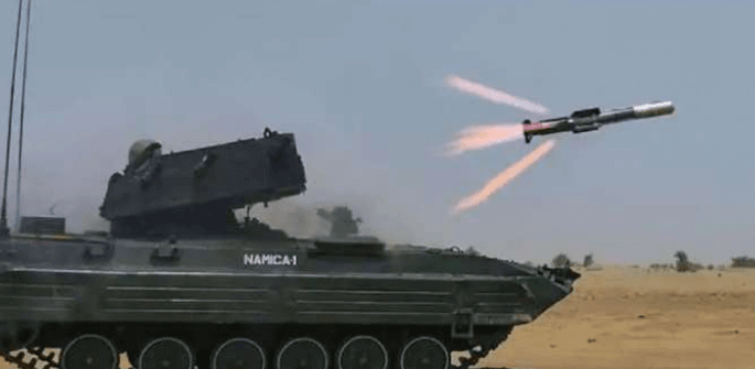 India successfully conducted a final test of Nag Anti Tank Guided Missile