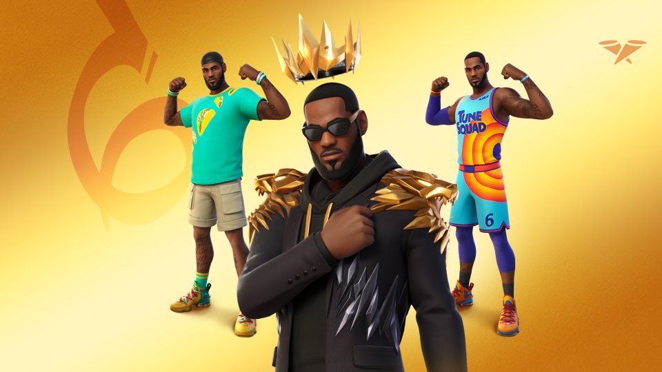 Fortnite Battle Royale LeBron James Join On 14 July 2021