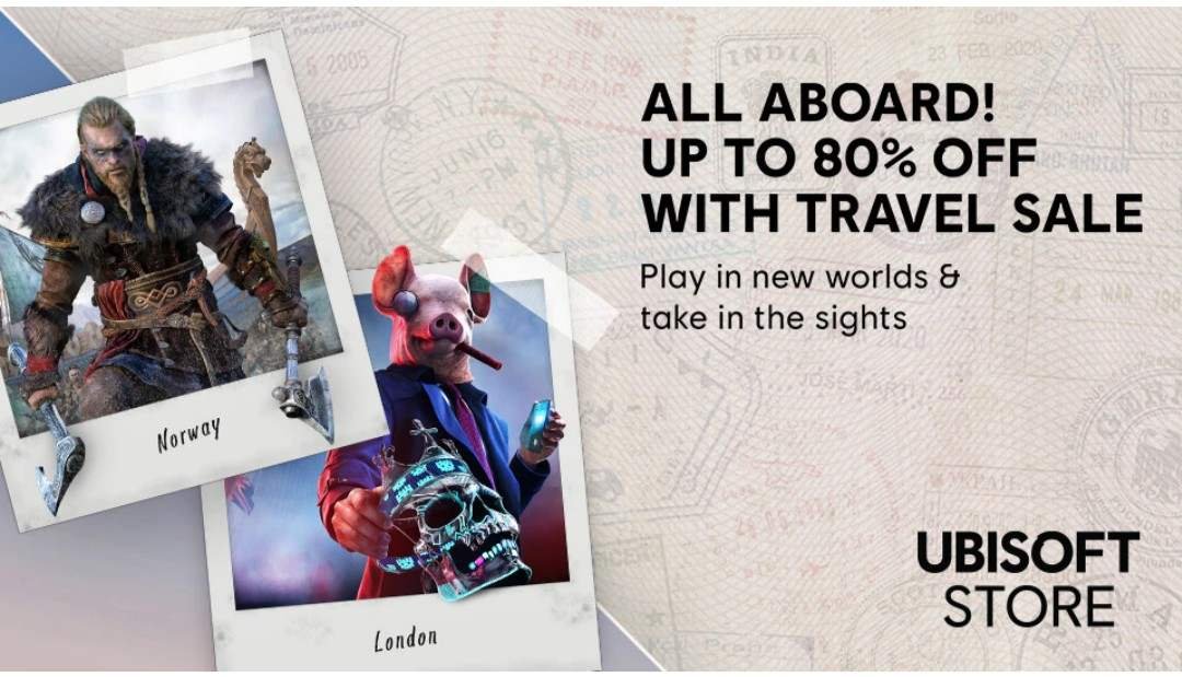 Go On a Journey With The ubisoft Store Travel Sale