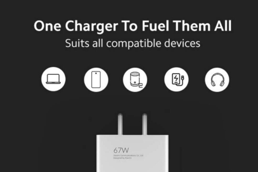 MI 67W SonicCharge 3.0 Combo charger key specification