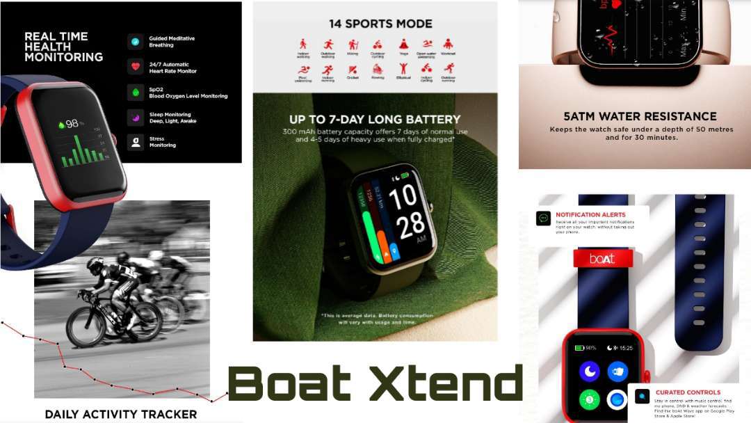 Best Smartwatch Ever By BOAT Under 3000/- Rupees - BOAT XTEND