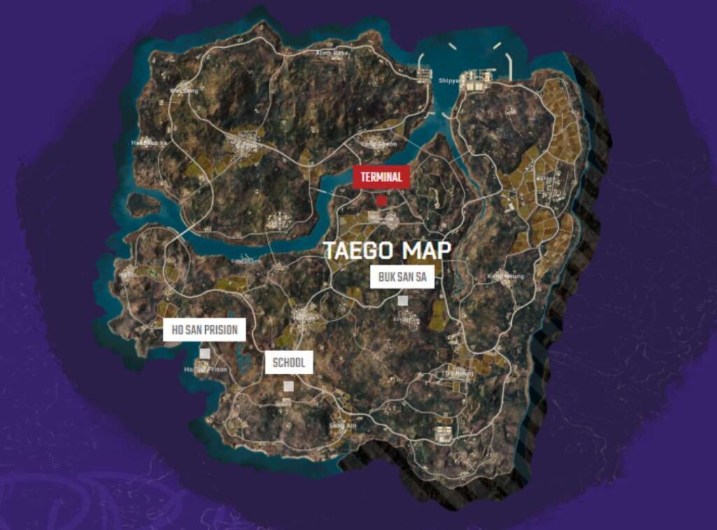 Pubg PC New TAEGO Map