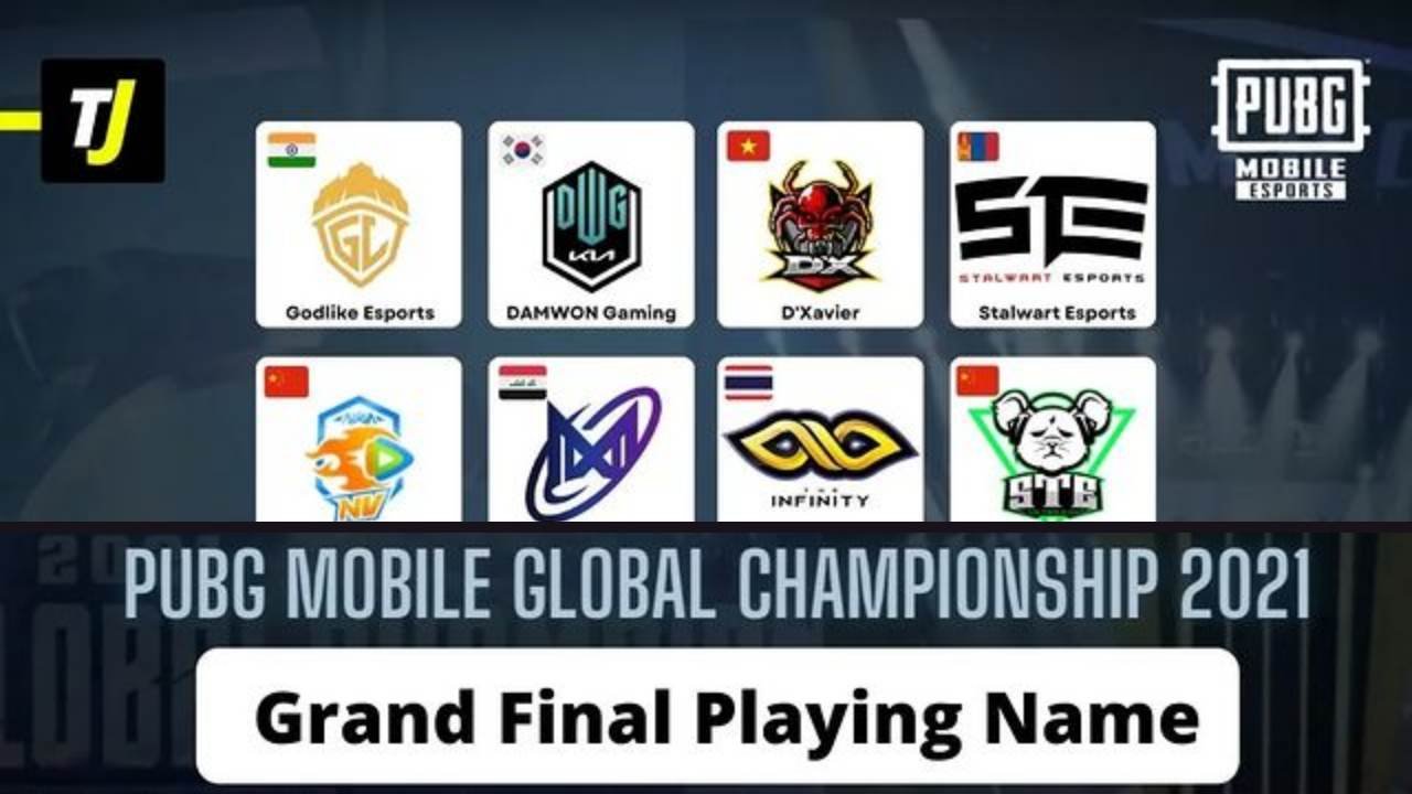 All Qualified Team Name In PMGC 2021 Grand Final