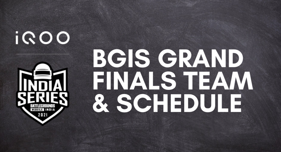 BGIS Grand Finals Team Name, Schedule and
