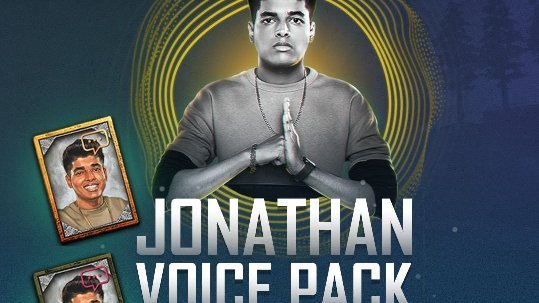BGMI Jonathan Pro Player Voice Pack How To Get Free