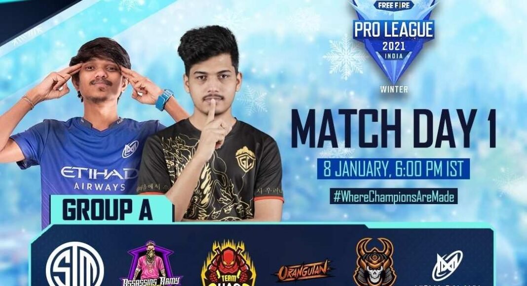 The First Match Of Free Fire Pro League Winter 2021 Being Today Check Team, Schedule, Prize Pool and More