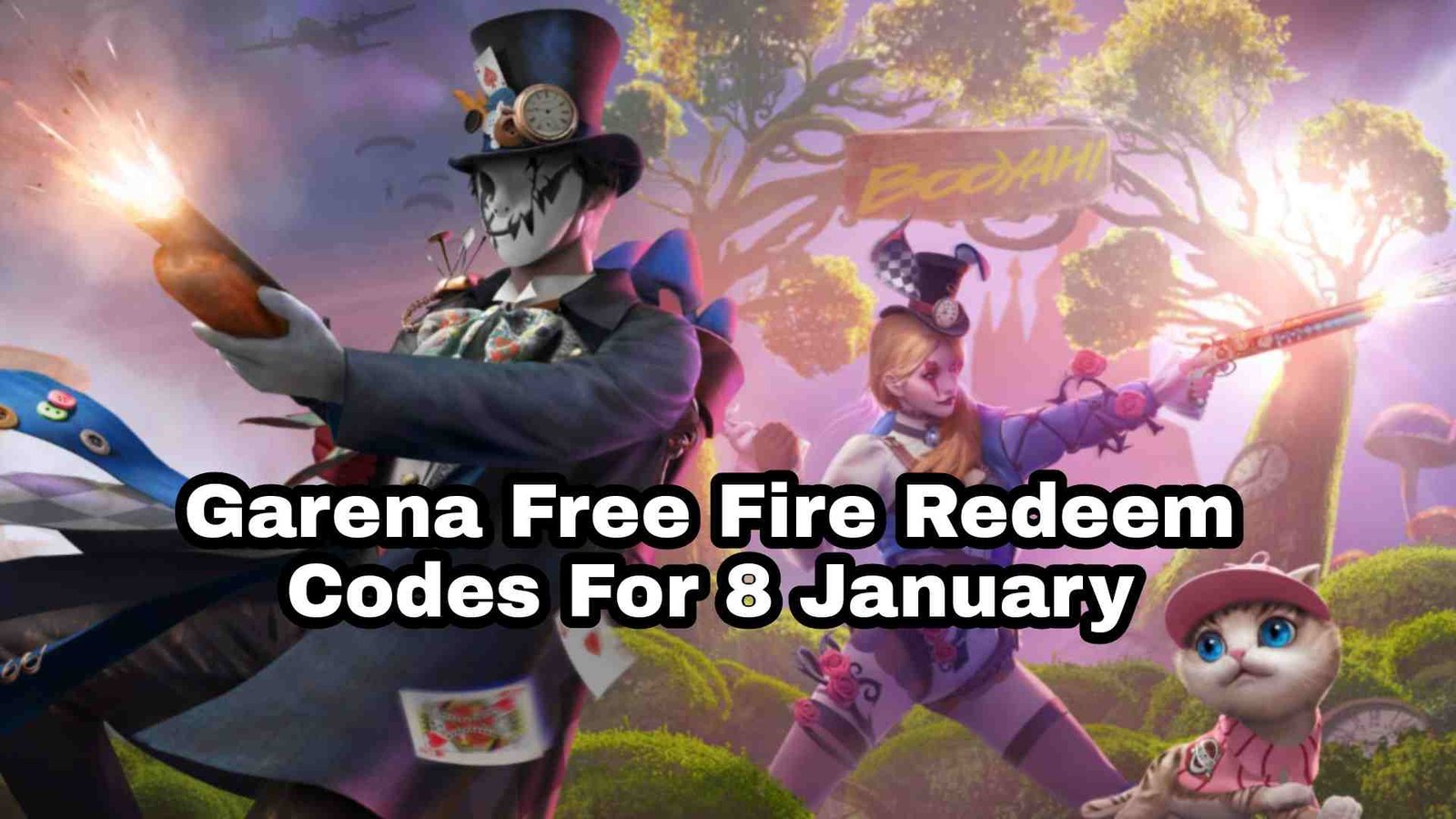 Garena Free Fire Redeem Codes For 8 January 2022: Free Reward offer; Know How to grab it online