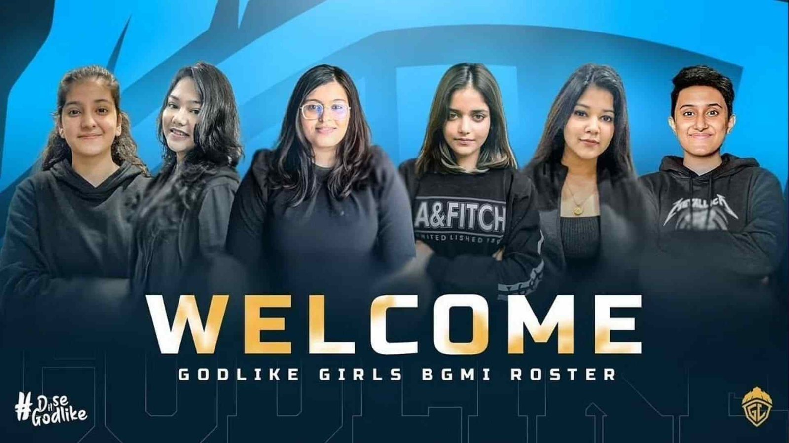BGMI Godlike Introduces The All Girls BGMI Roster