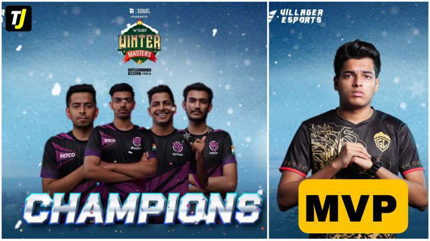 Enigma Gaming Won Villager Esports Winter Masters Grand Finals BGMI