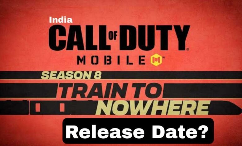 COD Mobile India Season 8_ Train To Nowhere – India Release Date & Time 2022